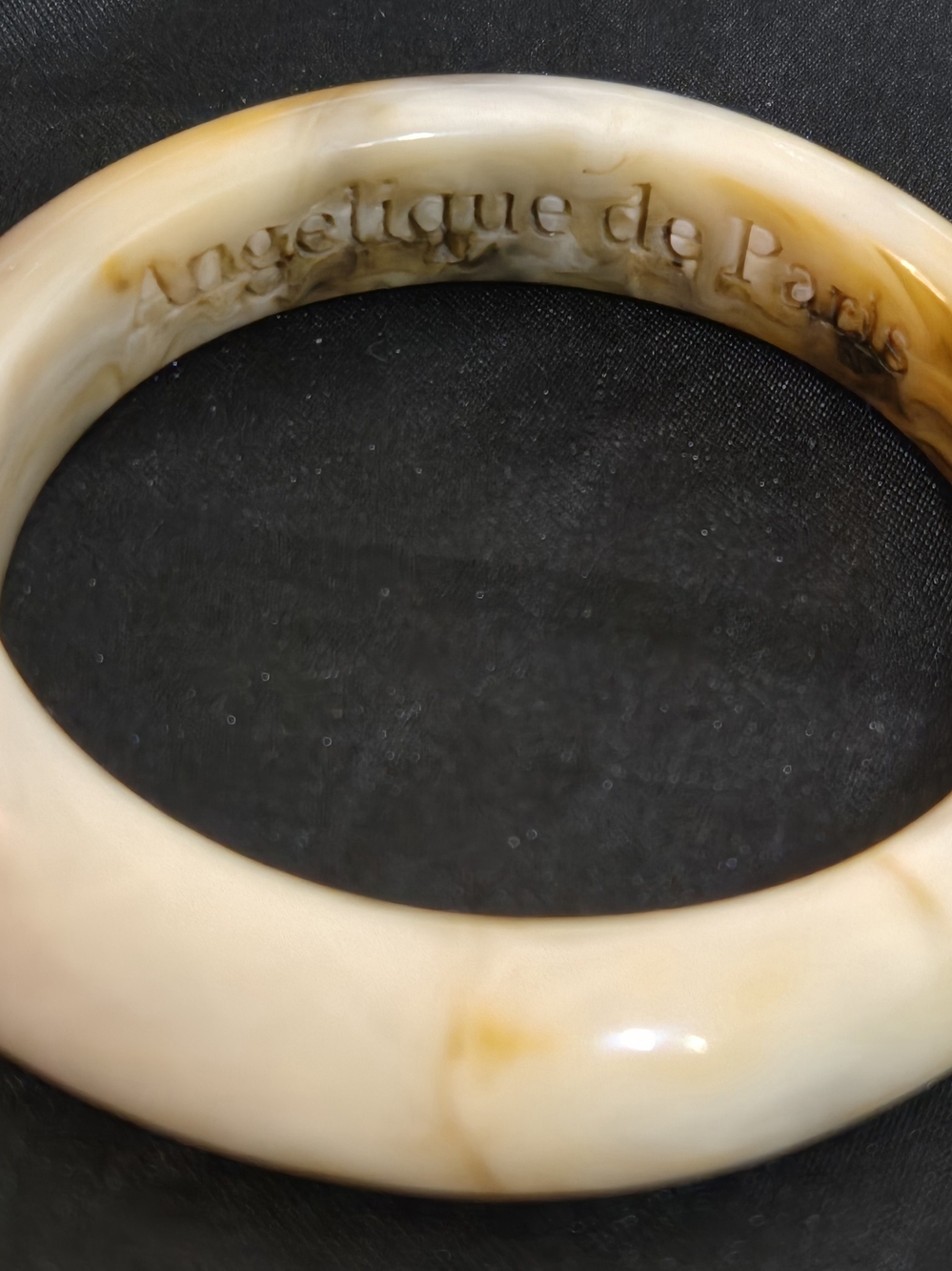 Angélique De Paris Marbled Bangle 8"